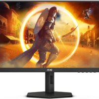 Монитор AOC 27" Q27G4X черный IPS LED 0.5ms 16:9 HDMI матовая HAS Piv 450cd 178гр/178гр 2560x1440 180Hz G-Sync FreeSync Premium DP 2K 5.29кг