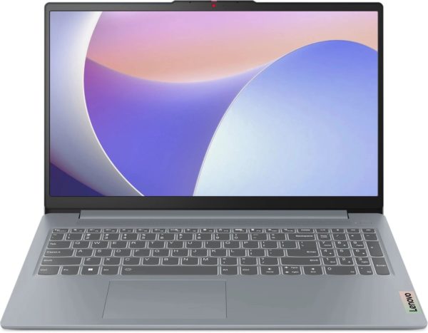 Ноутбук Lenovo IdeaPad Slim 3 15IRH8 Core i5 13420H 8Gb SSD512Gb Intel UHD Graphics 15.6" TN FHD (1920x1080) без ОС grey WiFi BT Cam (83EM000CLK)