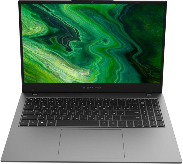 Ноутбук Digma Pro Fortis Core i3 1005G1 8Gb SSD512Gb Intel UHD Graphics 15.6" IPS FHD (1920x1080) Windows 11 Pro grey WiFi BT Cam 4250mAh (DN15P3-8DXW03)
