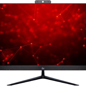 Моноблок IRU Агат 313 23.8" Full HD i3 10100 (3.6) 8Gb SSD256Gb UHDG 630 FreeDOS GbitEth WiFi BT 120W клавиатура мышь Cam черный 1920x1080