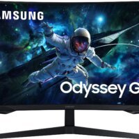 Монитор Samsung 27" Odyssey G5 S27CG550EI черный VA LED 1ms 16:9 HDMI матовая 300cd 178гр/178гр 2560x1440 165Hz FreeSync DP Quad 2K (1440p) USB 4.1кг