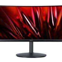 Монитор Acer 34" Nitro XZ342CUS3bmiipphx черный VA LED 1ms 21:9 HDMI M/M матовая HAS Piv 400cd 178гр/178гр 3440x1440 180Hz FreeSync Premium DP UW 8.64кг