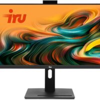 Моноблок IRU 23IM 23.8" Full HD i5 12450H (2) 16Gb SSD512Gb UHDG 730 без ОС GbitEth WiFi BT 90W Cam черный 1920x1080