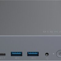 Неттоп Digma Pro Minimax X1 i5 12450H (2) 16Gb SSD512Gb UHDG Windows 11 Pro GbitEth WiFi BT 100W серый (DPP5-ADXW04)