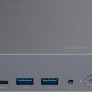 Неттоп Digma Pro Minimax X1 i5 12450H (2) 16Gb SSD512Gb UHDG Windows 11 Pro GbitEth WiFi BT 100W серый (DPP5-ADXW04)