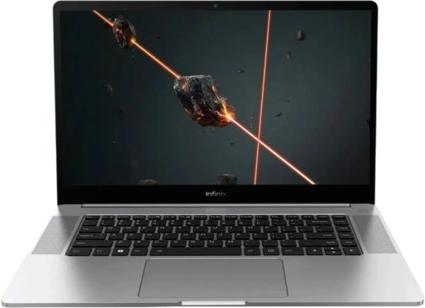 Ноутбук Infinix Zerobook ZL513 Core i5 13500H 16Gb SSD512Gb Intel Iris Xe graphics 15.6" IPS FHD (1920x1080) Windows 11 Home silver WiFi BT Cam (71008301264)