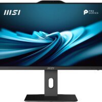 Моноблок MSI Pro AP242P 14M-661XRU 23.8" Full HD i7 14700 (2.1) 16Gb SSD512Gb UHDG 770 без ОС GbitEth WiFi BT 120W клавиатура мышь Cam черный 1920x1080