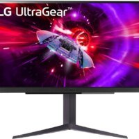 Монитор LG 27" UltraGear 27GR83Q-B черный IPS LED 16:9 HDMI матовая HAS 500cd 178гр/178гр 2560x1440 240Hz G-Sync FreeSync Premium DP 2K USB 6.2кг