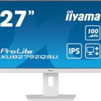 Монитор Iiyama 27" ProLite XUB2792QSU-W6 белый IPS LED 0.4ms 16:9 HDMI M/M матовая HAS Piv 250cd 178гр/178гр 2560x1440 100Hz DP WQ USB 6.1кг