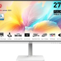 Монитор MSI 27" Modern MD2712PW белый IPS LED 1ms 16:9 HDMI M/M матовая HAS Piv 300cd 178гр/178гр 1920x1080 100Hz FreeSync FHD USB 5.85кг