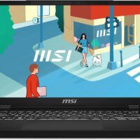 Ноутбук MSI Modern 14 H D13MG-091RU Core i7 13700H 16Gb SSD512Gb Intel Iris Xe graphics 14" IPS FHD+ (1920x1200) Windows 11 Pro black WiFi BT Cam (9S7-14L112-091)