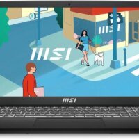 Ноутбук MSI Modern 15 H B13M-098RU Core i5 13420H 16Gb SSD512Gb Intel Iris Xe graphics 15.6" IPS FHD (1920x1080) Windows 11 Pro black WiFi BT Cam (9S7-15H411-098)