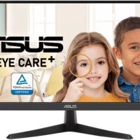Монитор Asus 21.45" VY229HE черный IPS LED 1ms 16:9 HDMI матовая 250cd 178гр/178гр 1920x1080 75Hz FreeSync VGA FHD 2.72кг