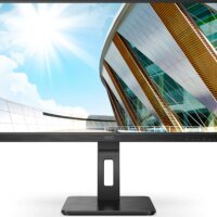 Монитор AOC 23.8" 24P2QM черный VA LED 4ms 16:9 DVI HDMI M/M матовая HAS Piv 300cd 178гр/178гр 1920x1080 75Hz VGA DP FHD USB 4.75кг