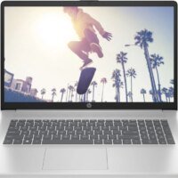 Ноутбук HP 17-cp2172ng Ryzen 5 7520U 8Gb SSD512Gb AMD Radeon 610M 17.3" IPS FHD (1920x1080) FreeDOS silver WiFi BT Cam (9W1X8EA)