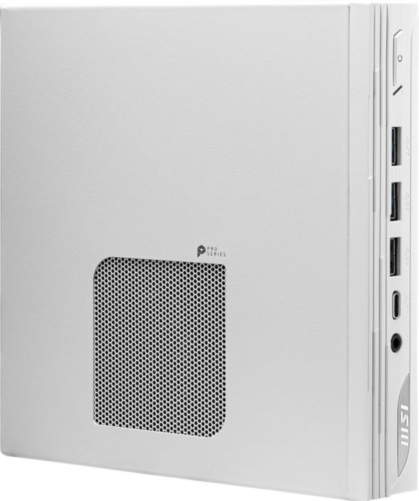 Неттоп MSI Pro DP10 12M-227XRU i5 1235U (1.3) 16Gb SSD512Gb Iris Xe без ОС 2.5xGbitEth WiFi BT 120W белый (9S6-B0A622-227)