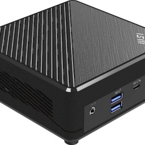 Неттоп MSI Cubi N ADL-037XRU N100 (0.8) 8Gb SSD256Gb UHDG без ОС 2xGbitEth WiFi BT 65W черный (9S6-B0A911-200)
