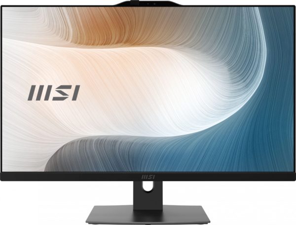 Моноблок MSI Modern AM272P 1M-687XRU 27" Full HD Core 7 150U (1.8) 32Gb SSD1Tb Graphics без ОС GbitEth WiFi BT 120W клавиатура мышь Cam черный 1920x1080