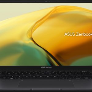 Ноутбук Asus Zenbook 14 UM3402YA-KP854 Ryzen 5 7430U 16Gb SSD512Gb AMD Radeon Graphics 14" IPS WQXGA (2560x1600) без ОС black WiFi BT Cam Bag (90NB0W95-M01KZ0)