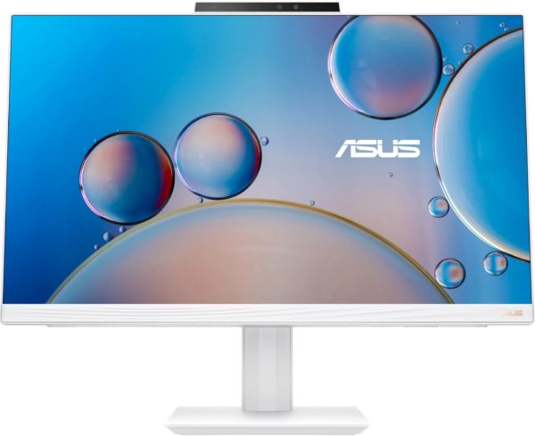 Моноблок Asus A5402WVA-WPC0080 23.8" Full HD i7 1360P (2.2) 16Gb SSD1Tb Iris Xe CR без ОС GbitEth WiFi BT 120W клавиатура мышь Cam белый 1920x1080