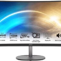 Монитор MSI 34" Pro MP341CQ черный VA LED 1ms 21:9 HDMI M/M матовая 300cd 178гр/178гр 3440x1440 100Hz FreeSync DP 2K 7.7кг