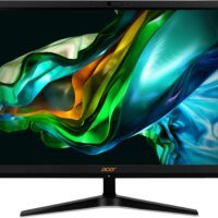 Моноблок Acer Aspire C24-1800 23.8" Full HD i3 1315U (1.2) 16Gb SSD512Gb UHDG CR Eshell GbitEth WiFi BT 65W клавиатура мышь Cam черный 1920x1080
