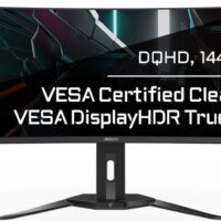 Монитор Gigabyte 49" Aorus CO49DQ черный OLED 32:9 HDMI M/M матовая HAS Piv 250cd 178гр/178гр 5120x1440 144Hz DP DQ USB 11.28кг