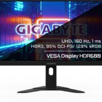 Монитор Gigabyte 27" M27U черный IPS LED 1ms 16:9 HDMI M/M матовая HAS 400cd 178гр/178гр 3840x2160 160Hz G-Sync FreeSync Premium Pro DP 4K USB 6.48кг