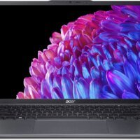 Ноутбук Acer Swift Go 14 SFG14-63-R57X Ryzen 7 8845HS 16Gb SSD1Tb AMD Radeon 780M 14" OLED 2.8K (2880x1800) Windows 11 Home metall WiFi BT Cam (NX.KTSCD.003)