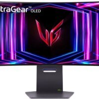 Монитор LG 34" UltraWide 34GS95QE-B черный OLED LED 21:9 HDMI M/M матовая HAS Piv 275cd 178гр/178гр 3440x1440 240Hz G-Sync FreeSync Premium Pro DP WQ USB 9.3кг