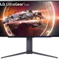 Монитор LG 26.5" UltraGear 27GS95QE-B черный OLED LED 16:9 HDMI матовая HAS Piv 275cd 178гр/178гр 2560x1440 240Hz FreeSync Premium Pro DP QHD USB 7.35кг