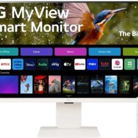 Монитор LG 31.5" MyView 32SR83U-W белый IPS LED 16:9 HDMI M/M матовая HAS 400cd 178гр/178гр 3840x2160 60Hz UHD USB 7.7кг
