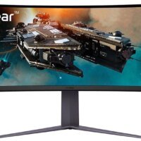 Монитор LG 49" UltraGear 49GR85DC-B черный VA LED 32:9 HDMI матовая HAS Piv 3000:1 450cd 178гр/178гр 5120x1440 240Hz FreeSync Premium Pro DP 2K USB 15.1кг