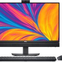Моноблок Dell Optiplex 7420 23.8" Full HD i5 14500T (1.7) 8Gb SSD256Gb UHDG 770 CR Linux Ubuntu GbitEth WiFi BT 130W клавиатура мышь Cam черный 1920x1080