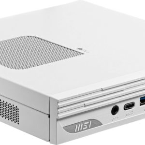 Неттоп MSI Pro DP10 12M-221RU i5 1235U (1.3) 16Gb SSD512Gb Iris Xe Windows 11 Pro 2.5xGbitEth WiFi BT 120W белый (9S6-B0A622-221)