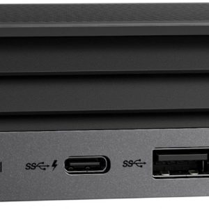 Неттоп HP Elite 600 G9 Mini i5 12500T (2) 8Gb SSD256Gb UHDG 770 Windows 11 Pro 64 GbitEth WiFi BT 90W kb мышь клавиатура черный (828S3AT)