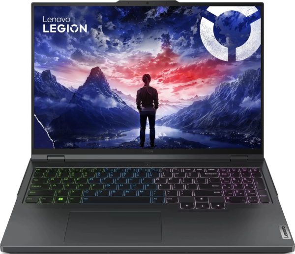 Ноутбук Lenovo Legion Pro 5 16IRX9 Core i5 14500HX 32Gb SSD1Tb NVIDIA GeForce RTX4060 8Gb 16" IPS WQXGA (2560x1600) без ОС dk.grey WiFi BT Cam (83DF00EARK)