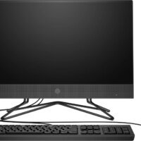 Моноблок HP 200 G4 21.5" Full HD i5 1235U (1.3) 8Gb SSD512Gb Iris Xe DVDRW CR FreeDOS GbitEth WiFi BT 65W клавиатура мышь Cam черный 1920x1080