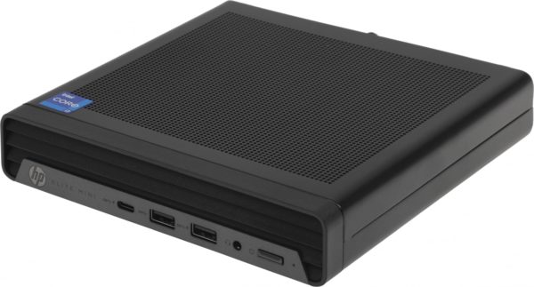 Неттоп HP Elite 600 G9 Mini i7 13700 (2.1) 16Gb SSD512Gb UHDG 770 FreeDOS 3.0 GbitEth 120W kb мышь клавиатура черный (885Q8EA)