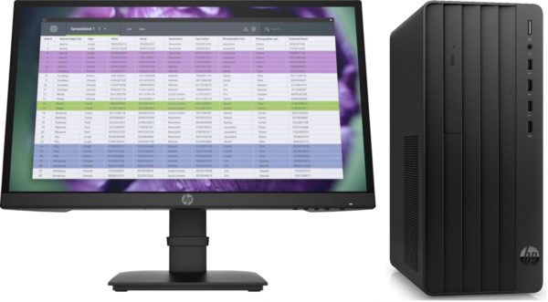 Комплект HP 290 G9 MT i5 12500 (3) 8Gb SSD512Gb UHDG 770/DVDRW FreeDOS GbitEth 180W kb мышь клавиатура черный монитор в комплекте P22 (6D474EA)