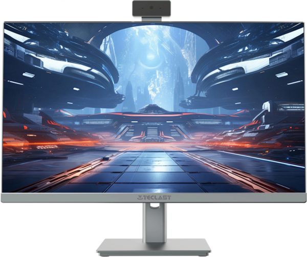 Моноблок Teclast V27 Air 27" QHD i7 12700 (2.1) 16Gb SSD512Gb UHDG 770 Windows 11 Pro GbitEth WiFi BT 120W клавиатура мышь Cam серый 2560x1440