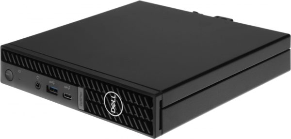Неттоп Dell Optiplex 7020 Micro i3 14100T (2.7) 16Gb SSD512Gb UHDG 730 Linux Ubuntu GbitEth WiFi BT 90W мышь клавиатура черный (7020-3620)