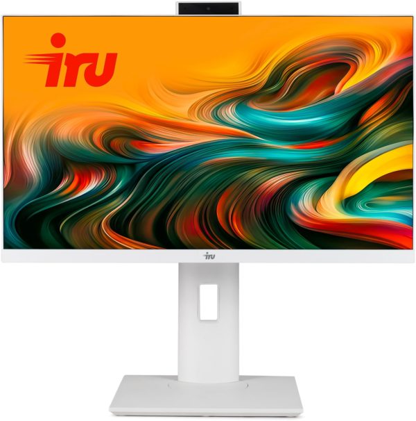 Моноблок IRU Tactio 23.8" Full HD i5 1235U (1.3) 16Gb SSD512Gb Iris Xe CR без ОС GbitEth WiFi BT 65W Cam белый 1920x1080