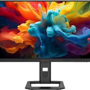 Монитор Digma Pro 27" Action S черный IPS Mini-LED LED 1ms 16:9 HDMI матовая 450cd 178гр/178гр 2560x1440 180Hz DP 2K 5.7кг