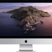 Моноблок Apple iMac A2115 27" 5K Core i9 10910 (3.6) 16Gb SSD1Tb Pro 5700 8Gb CR macOS GbitEth WiFi BT клавиатура мышь Cam серебристый/черный 5120x2880
