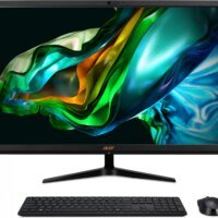 Моноблок Acer Aspire C27-1800 27" Full HD i3 1305U (1.6) 8Gb SSD512Gb UHDG CR Eshell GbitEth WiFi BT 65W клавиатура мышь Cam черный 1920x1080