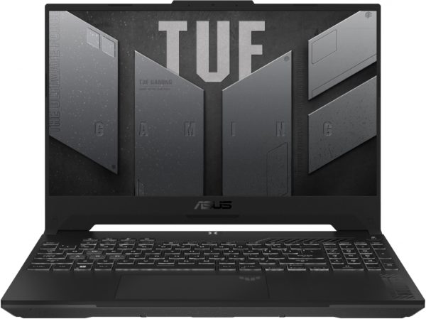 Ноутбук Asus TUF Gaming A15 FA507NVR-LP040 Ryzen 7 7435HS 16Gb SSD512Gb NVIDIA GeForce RTX4060 8Gb 15.6" IPS FHD (1920x1080) без ОС grey WiFi BT Cam (90NR0JK5-M00230)