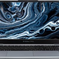 Ноутбук Digma Pro Breve Ryzen 5 Pro 5675U 16Gb SSD512Gb AMD Radeon Graphics 15.6" IPS FHD (1920x1080) Windows 11 Pro silver WiFi BT Cam 4500mAh (DN15R5-ADXW08)