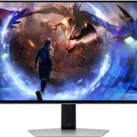 Монитор Samsung 27" Odyssey G6 S27DG600SIXCI черный OLED LED 1ms 16:9 HDMI матовая HAS Piv 250cd 178гр/178гр 2560x1440 360Hz FreeSync Premium Pro DP Quad 2K (1440p) USB 6.9кг