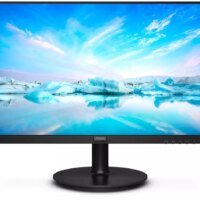 Монитор Philips 23.8" 241V8LAB/01 черный VA LED 1ms 16:9 HDMI M/M матовая 250cd 178гр/178гр 1920x1080 100Hz VGA FHD 3кг